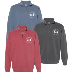 Unisex Comfort Colors Garment-Dyed Quarter-Zip Sweatshirt