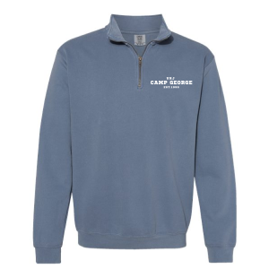 Unisex Comfort Colors Garment-Dyed Quarter-Zip Sweatshirt